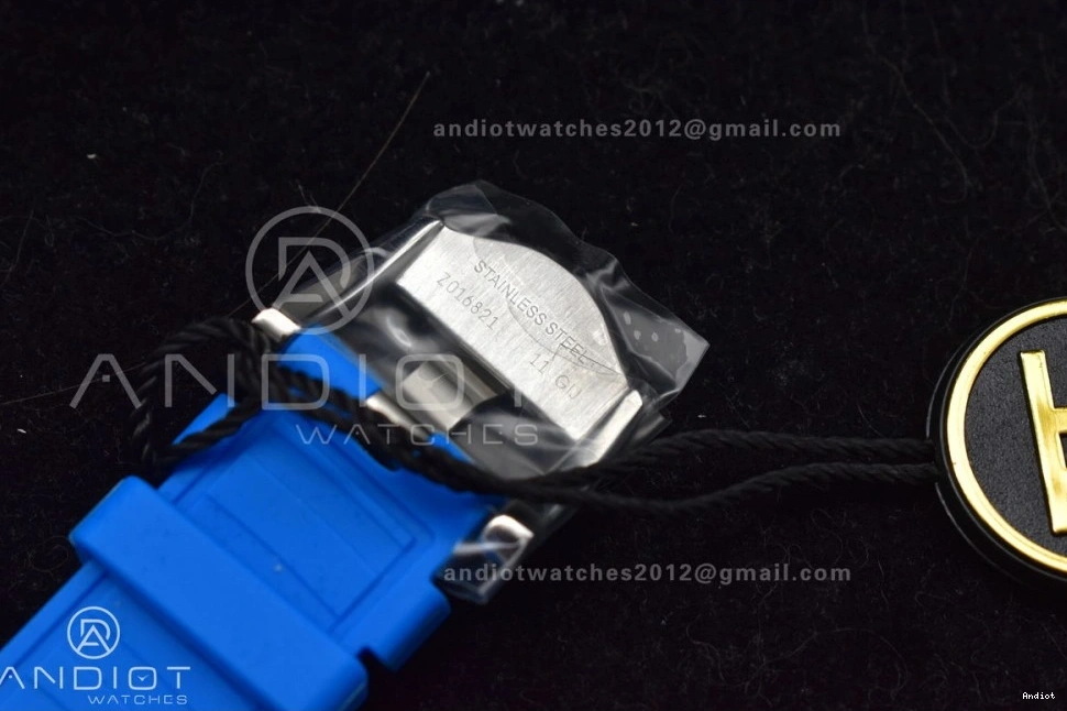 Ultra Blue 1:1 Ceramic 6000M Rubber Black Black SS Seamaster Dial TF Strap Best A2824 Bezel Deep Edition on 1218